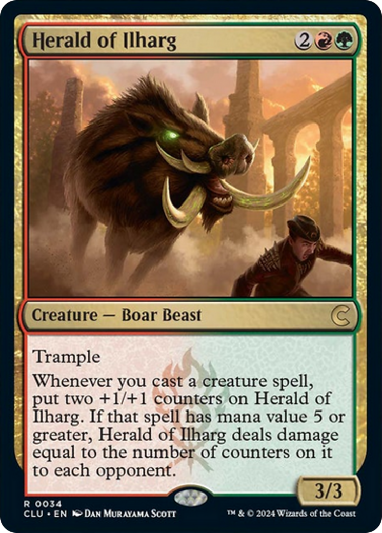 Herald of Ilharg [Ravnica: Clue Edition] | Jomio and Rueliete's Cards and Comics