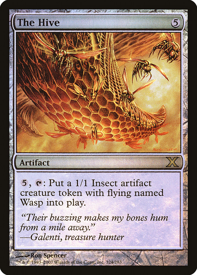 The Hive (Premium Foil) [Tenth Edition] | Jomio and Rueliete's Cards and Comics