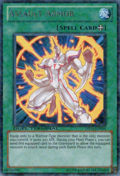 Assault Armor [DT04-EN096] Rare | Jomio and Rueliete's Cards and Comics