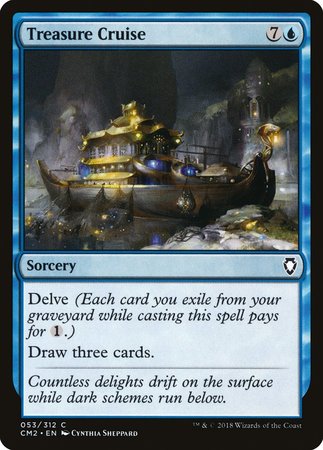 Treasure Cruise [Commander Anthology Volume II] | Jomio and Rueliete's Cards and Comics