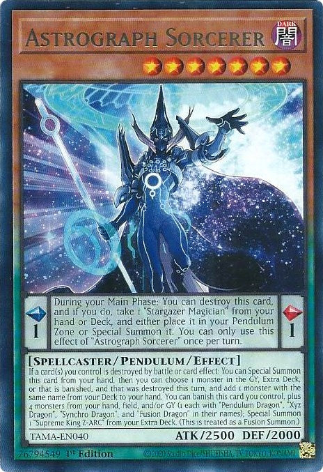 Astrograph Sorcerer [TAMA-EN040] Rare | Jomio and Rueliete's Cards and Comics