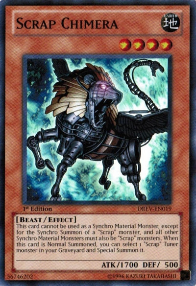 Scrap Chimera [DREV-EN019] Super Rare | Jomio and Rueliete's Cards and Comics