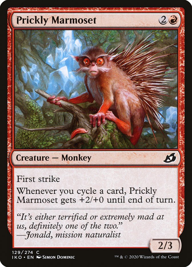 Prickly Marmoset [Ikoria: Lair of Behemoths] | Jomio and Rueliete's Cards and Comics