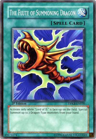 The Flute of Summoning Dragon [DPKB-EN030] Common | Jomio and Rueliete's Cards and Comics