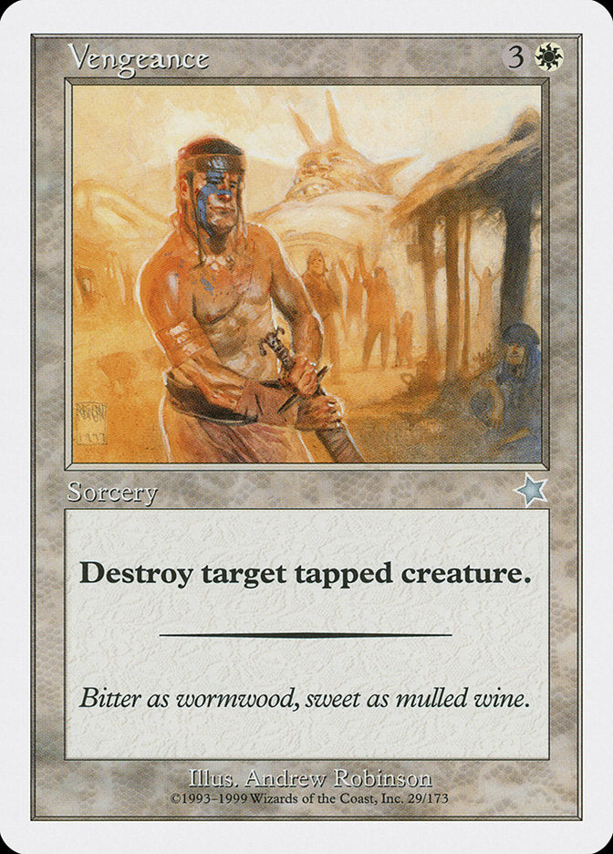 Vengeance [Starter 1999] | Jomio and Rueliete's Cards and Comics