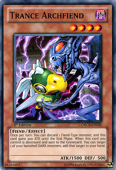 Trance Archfiend [ORCS-EN035] Common | Jomio and Rueliete's Cards and Comics