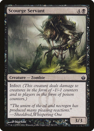 Scourge Servant [Mirrodin Besieged] | Jomio and Rueliete's Cards and Comics