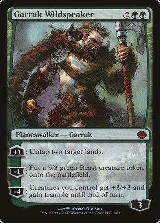 Garruk Wildspeaker [Duel Decks: Garruk vs. Liliana] | Jomio and Rueliete's Cards and Comics