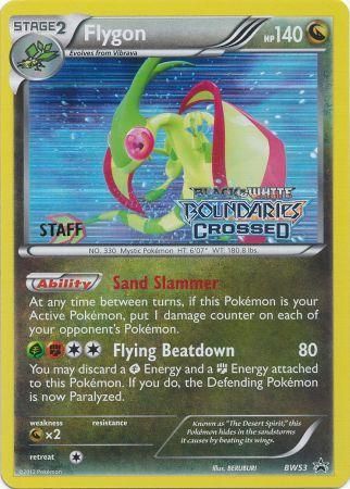 Flygon (BW53) (Staff Prerelease Promo) [Black & White: Black Star Promos] | Jomio and Rueliete's Cards and Comics