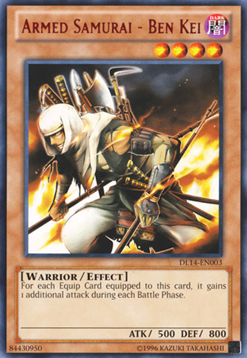 Armed Samurai - Ben Kei (Red) [DL14-EN003] Rare | Jomio and Rueliete's Cards and Comics