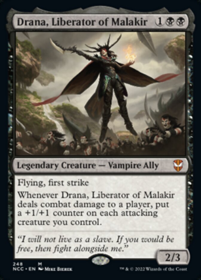 Drana, Liberator of Malakir [Streets of New Capenna Commander] | Jomio and Rueliete's Cards and Comics