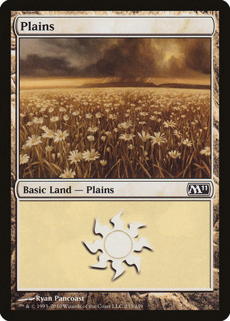 Plains (233) [Magic 2011] | Jomio and Rueliete's Cards and Comics