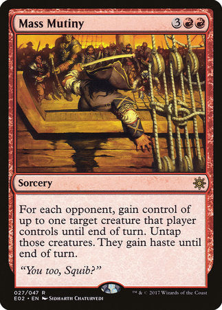 Mass Mutiny [Explorers of Ixalan] | Jomio and Rueliete's Cards and Comics
