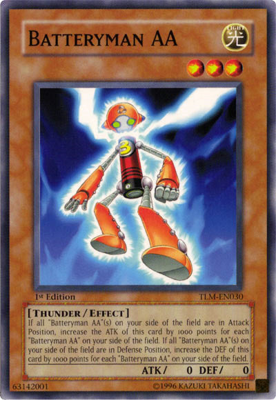 Batteryman AA [TLM-EN030] Common | Jomio and Rueliete's Cards and Comics