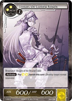 Tristan, the Lusting Knight (1-009) [The Dawn of Valhalla] | Jomio and Rueliete's Cards and Comics