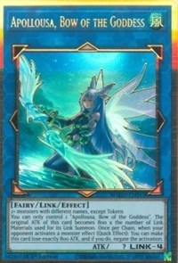 Apollousa, Bow of the Goddess (Alternate Art) [MAGO-EN041] Gold Rare | Jomio and Rueliete's Cards and Comics