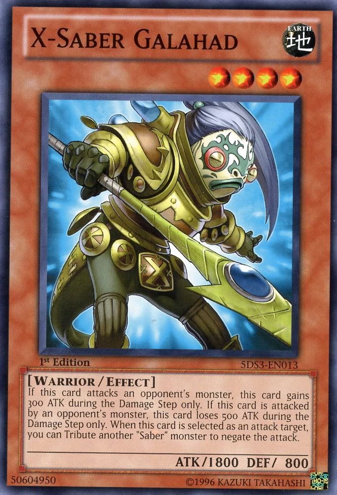 X-Saber Galahad [5DS3-EN013] Common | Jomio and Rueliete's Cards and Comics