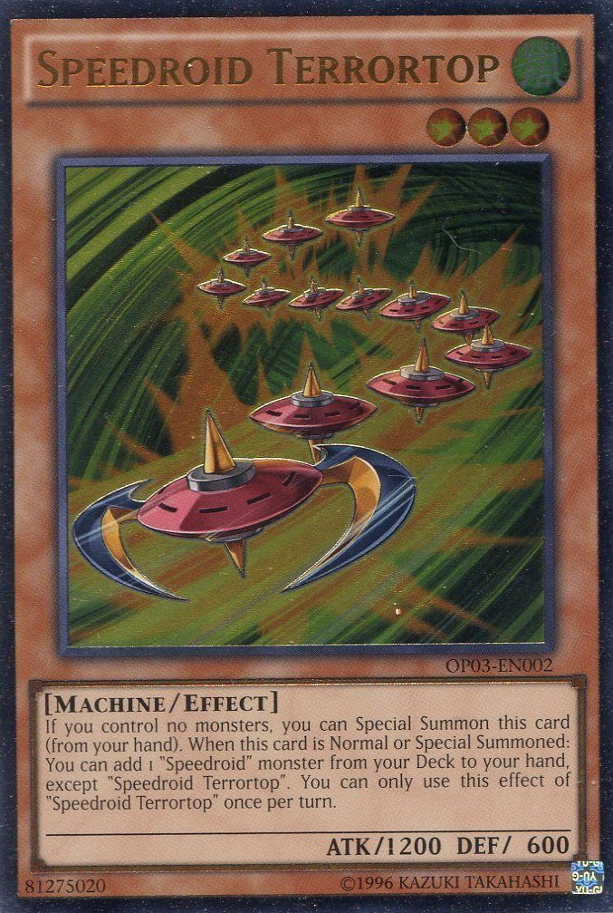 Speedroid Terrortop [OP03-EN002] Ultimate Rare | Jomio and Rueliete's Cards and Comics