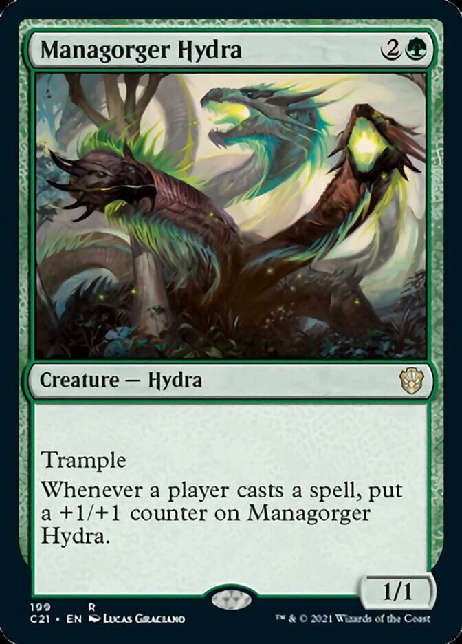 Managorger Hydra [Commander 2021] | Jomio and Rueliete's Cards and Comics