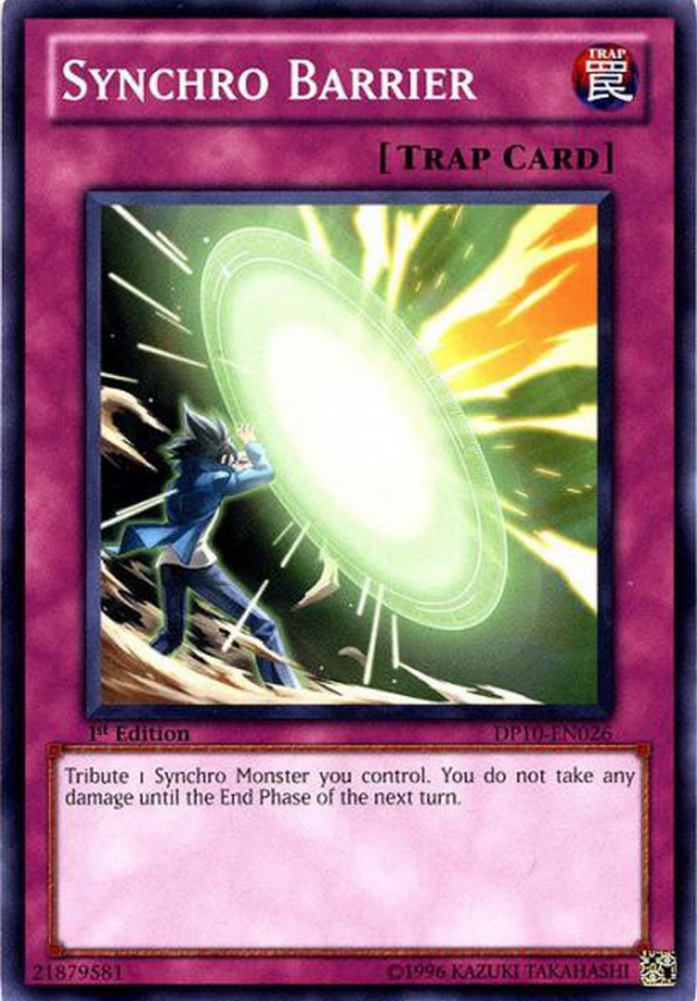 Synchro Barrier [DP10-EN026] Common | Jomio and Rueliete's Cards and Comics