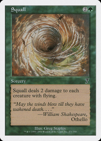 Squall [Seventh Edition] | Jomio and Rueliete's Cards and Comics
