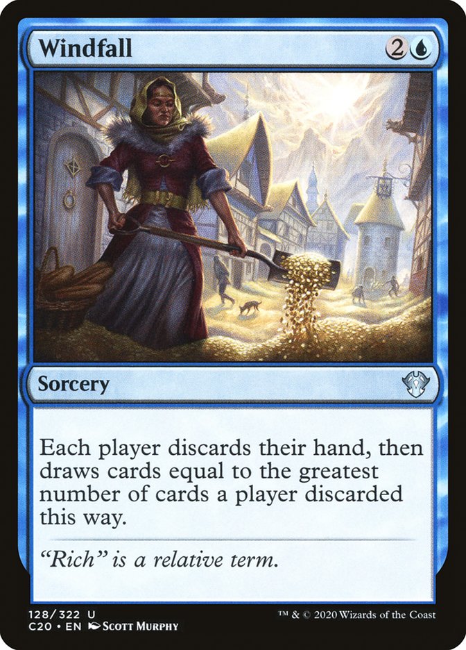 Windfall [Commander 2020] | Jomio and Rueliete's Cards and Comics