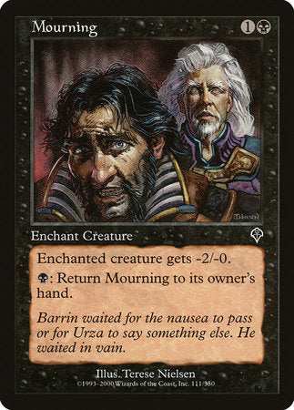 Mourning [Invasion] | Jomio and Rueliete's Cards and Comics
