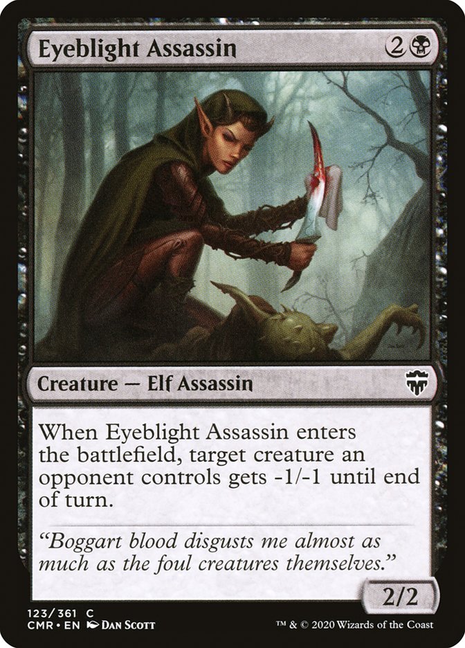 Eyeblight Assassin [Commander Legends] | Jomio and Rueliete's Cards and Comics