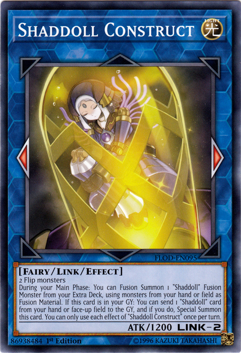 Shaddoll Construct [FLOD-EN095] Common | Jomio and Rueliete's Cards and Comics