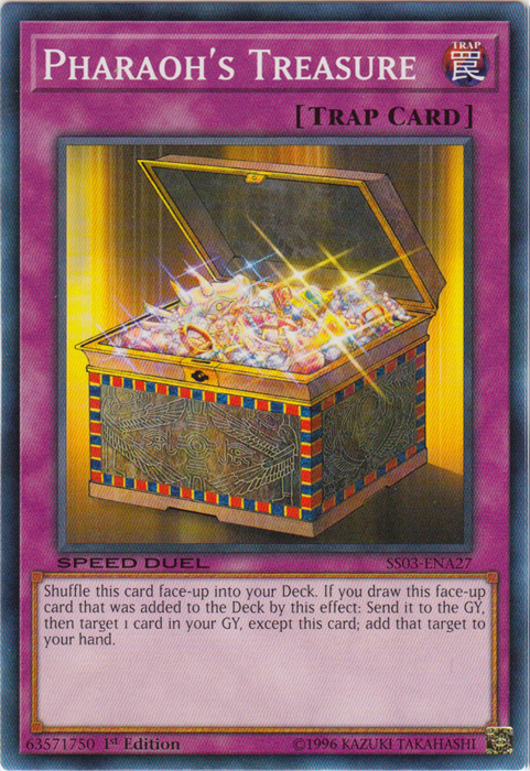 Pharaoh's Treasure [SS03-ENA27] Common | Jomio and Rueliete's Cards and Comics