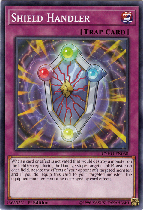Shield Handler [CYHO-EN068] Common | Jomio and Rueliete's Cards and Comics
