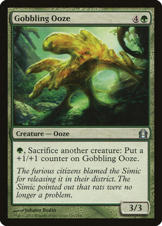 Gobbling Ooze [Return to Ravnica] | Jomio and Rueliete's Cards and Comics