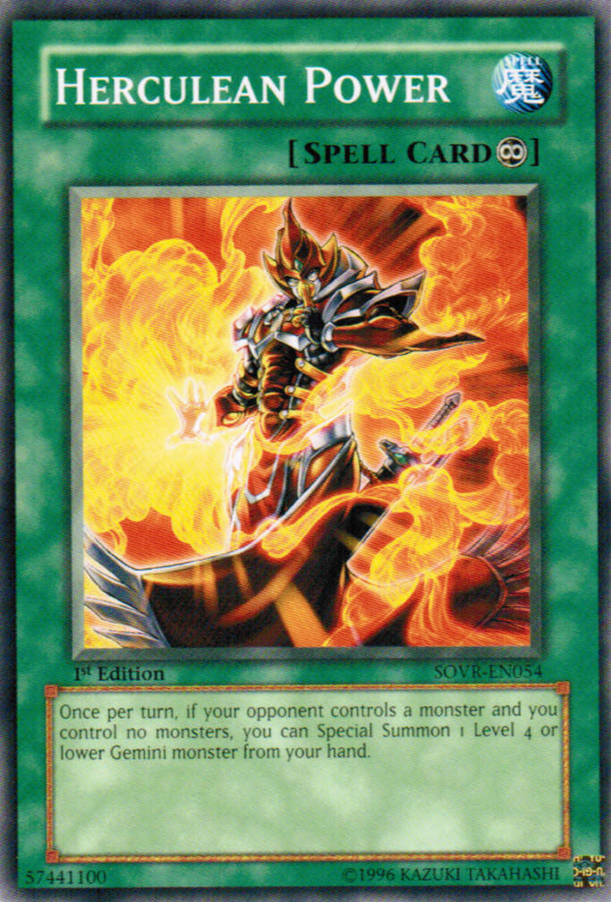 Herculean Power [SOVR-EN054] Common | Jomio and Rueliete's Cards and Comics