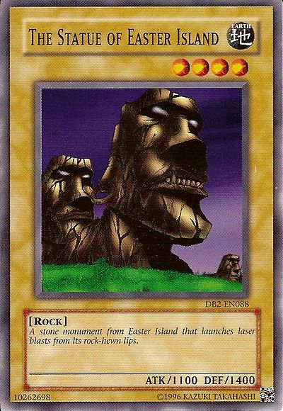 The Statue of Easter Island [DB2-EN088] Common | Jomio and Rueliete's Cards and Comics