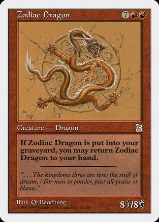 Zodiac Dragon [Portal Three Kingdoms] | Jomio and Rueliete's Cards and Comics