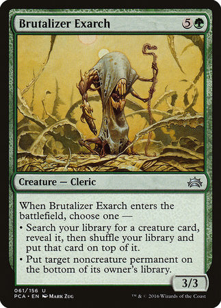Brutalizer Exarch [Planechase Anthology] | Jomio and Rueliete's Cards and Comics