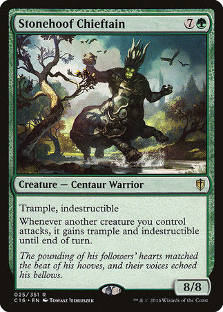 Stonehoof Chieftain [Commander 2016] | Jomio and Rueliete's Cards and Comics