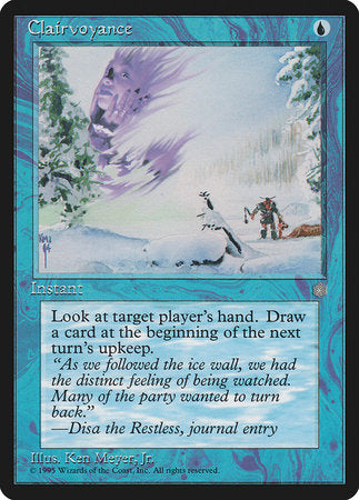 Clairvoyance [Ice Age] | Jomio and Rueliete's Cards and Comics