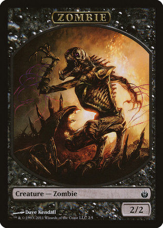Zombie Token [Mirrodin Besieged Tokens] | Jomio and Rueliete's Cards and Comics