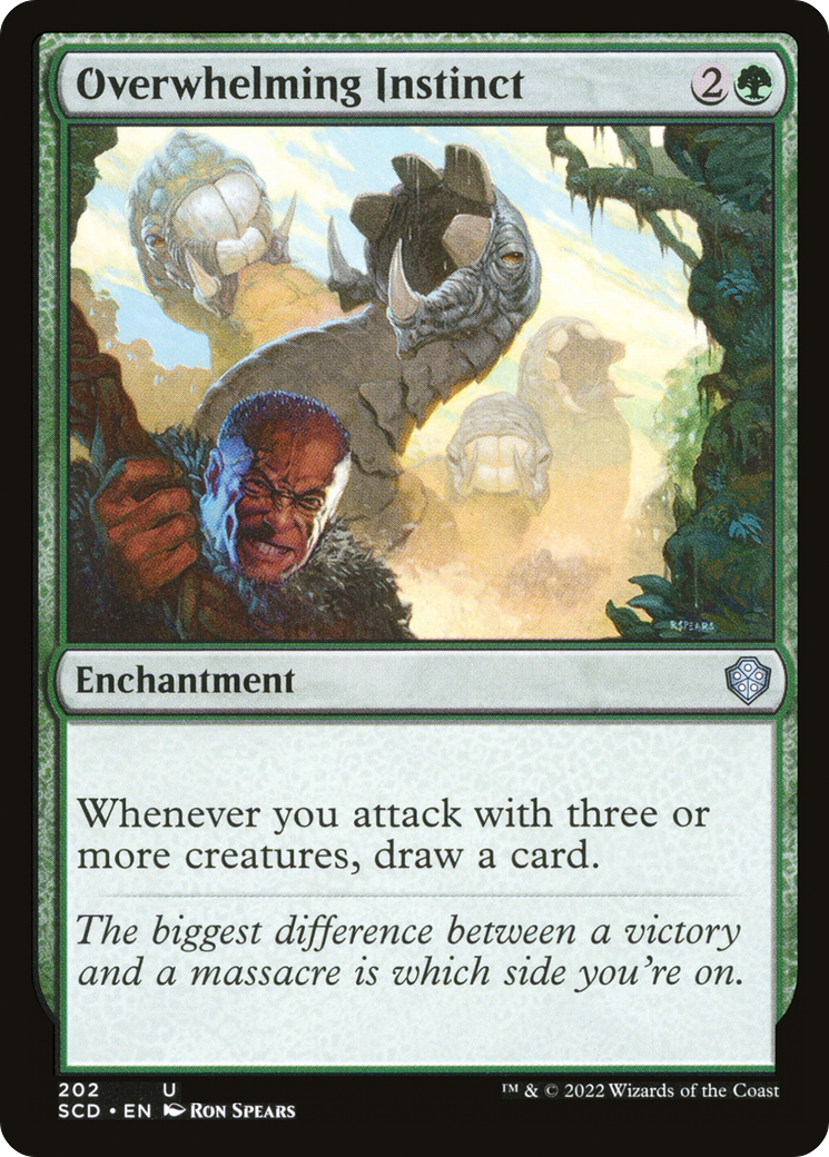 Overwhelming Instinct [Starter Commander Decks] | Jomio and Rueliete's Cards and Comics