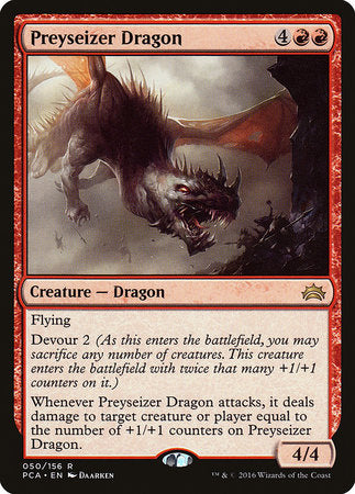 Preyseizer Dragon [Planechase Anthology] | Jomio and Rueliete's Cards and Comics