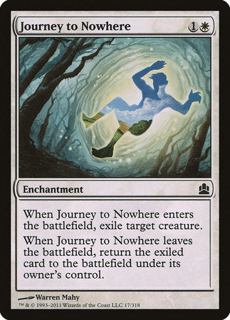 Journey to Nowhere [Commander 2011] | Jomio and Rueliete's Cards and Comics