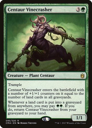 Centaur Vinecrasher [Commander Anthology] | Jomio and Rueliete's Cards and Comics