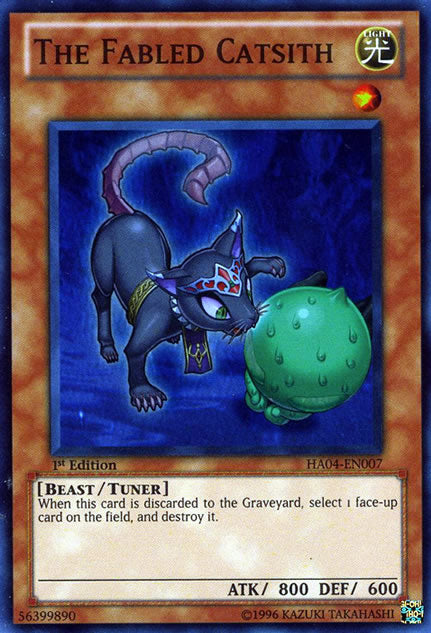 The Fabled Catsith [HA04-EN007] Super Rare | Jomio and Rueliete's Cards and Comics