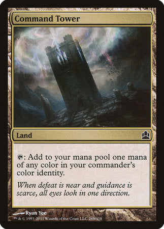 Command Tower [Commander 2011] | Jomio and Rueliete's Cards and Comics