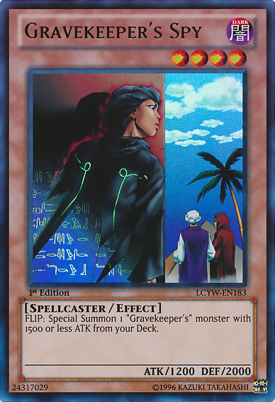 Gravekeeper's Spy [LCYW-EN183] Ultra Rare | Jomio and Rueliete's Cards and Comics