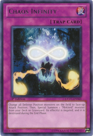 Chaos Infinity [EXVC-EN065] Rare | Jomio and Rueliete's Cards and Comics
