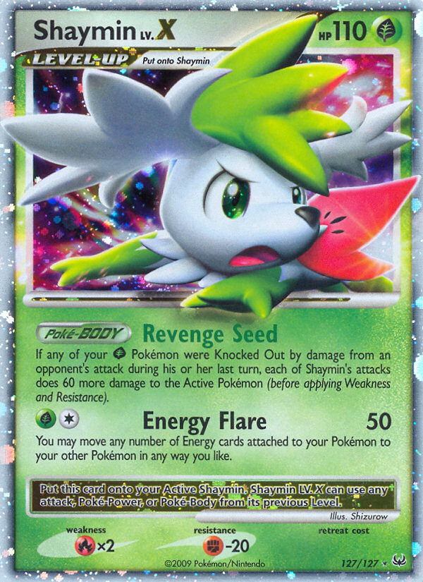 Shaymin LV.X (127/127) [Platinum: Base Set] | Jomio and Rueliete's Cards and Comics