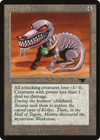Weakstone [Antiquities] | Jomio and Rueliete's Cards and Comics