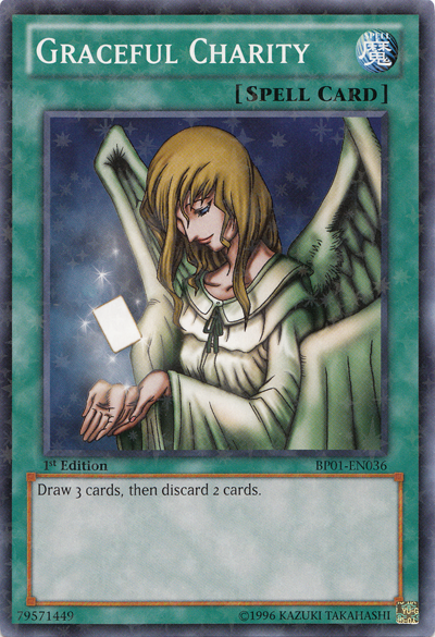 Graceful Charity [BP01-EN036] Starfoil Rare | Jomio and Rueliete's Cards and Comics